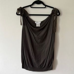 NICOLE FARHI Sleeveless Top